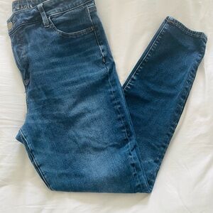 American Eagle Outfitters Dark Blue Jeggings